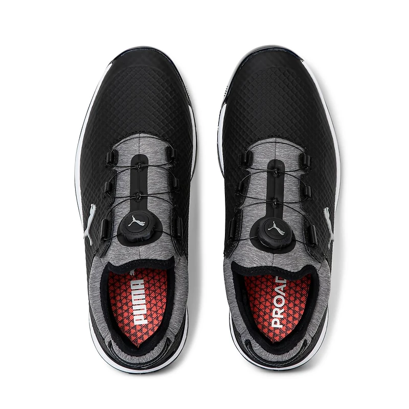 Men's PROADAPT Alphacat Disc Spikeless Golf Shoe- Black/Grey