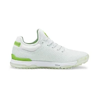 Limited Edition - Men's PROADAPT Alphacat Gust O' Wind Spikeless Golf Shoe- White/Lime
