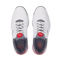 Limited Edition - Men's PROADAPT Alphacat Love Golf/H8 Spikeless Golf Shoe- White/Grey/Red