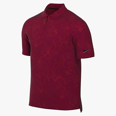 Men's TW Dri-FIT Floral Jacquard Short Sleeve Polo