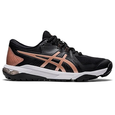 Women's Gel Course Glide Spikeless Golf Shoe - Black/Gold