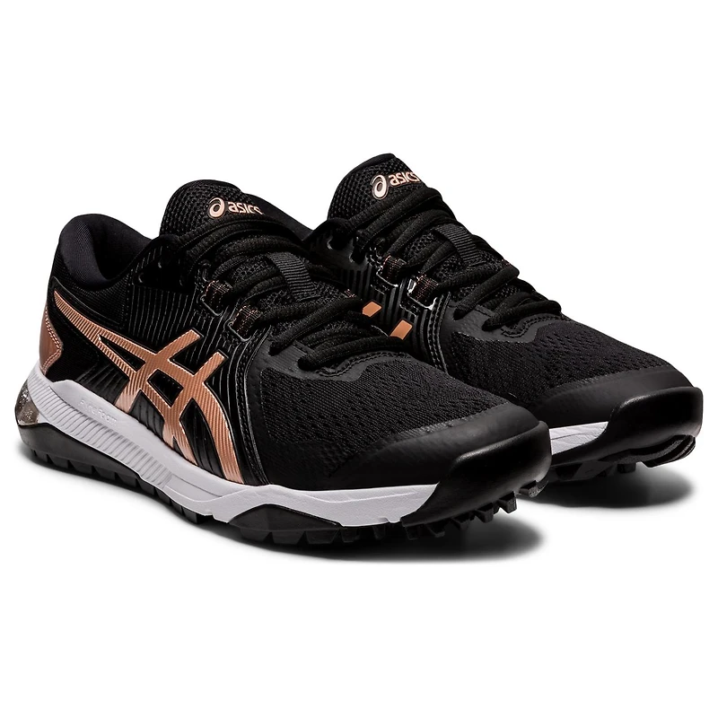 Women's Gel Course Glide Spikeless Golf Shoe - Black/Gold