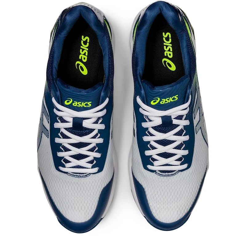 Men's Gel Course Ace Spikeless Golf Shoe - White/Blue/Yellow