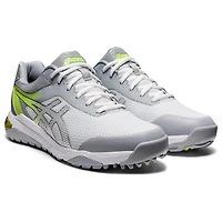 Men's Gel Course Ace Spikeless Golf Shoe - White/Grey/Yellow