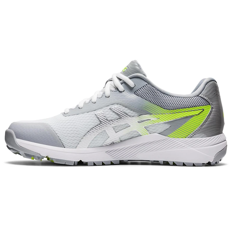 Men's Gel Course Ace Spikeless Golf Shoe - White/Grey/Yellow