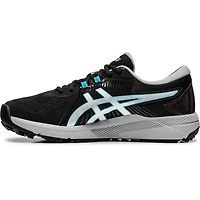 Men's Gel Course Glide Spikeless Golf Shoe - Black/Silver/Blue