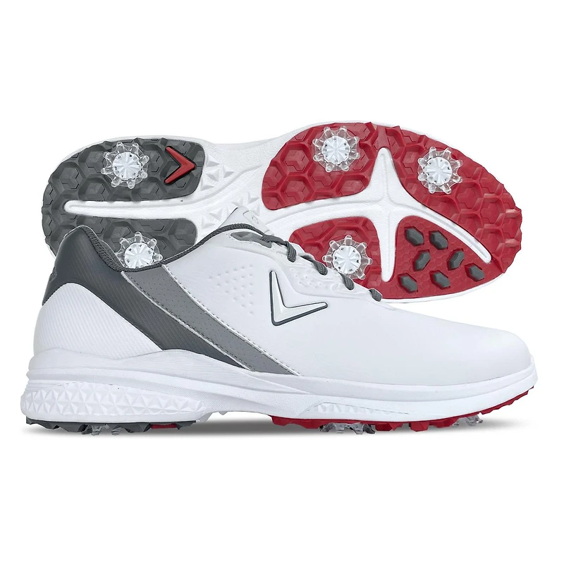 Men's Solana TRXv2 Spiked Golf Shoe - White/Grey