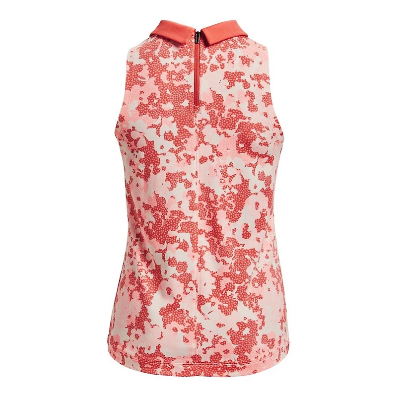 Women's Zinger Rise Print Sleeveless Polo
