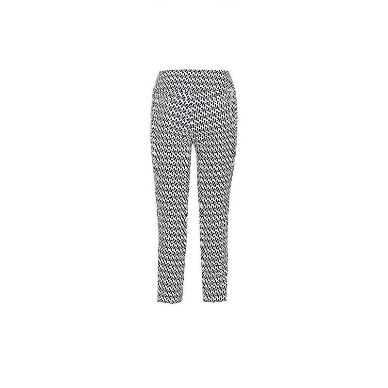 Women's Abstract Diamond Ankle Pant