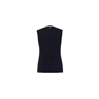 Women's Mock Neck Sleevless Top