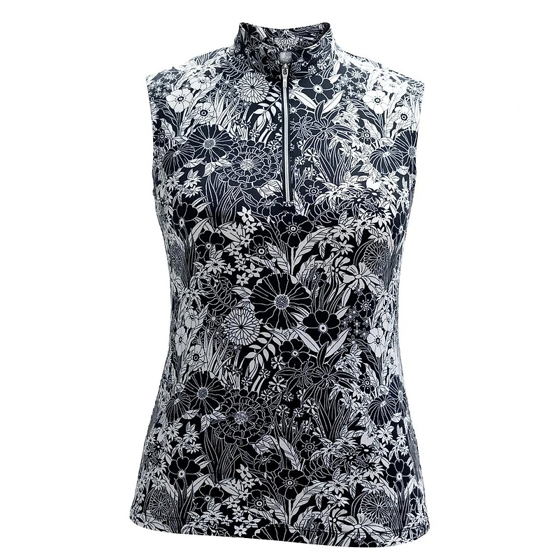 Women's LivCool Leticia Mock Sleeveless Top