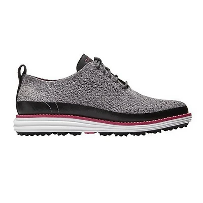 Women's Original Grand Stichlite Wing OX Spikeless Golf Shoe - Black/Pink