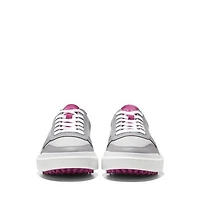 Women's Grandpro Am Spikeless Golf Shoe - Grey/Pink