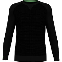 Men's Ottoman Texture Block Crewneck Sweater