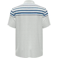 Men's Slub Colour Block Short Sleeve Polo