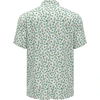 Men's Lemonade Print Short Sleeve Polo