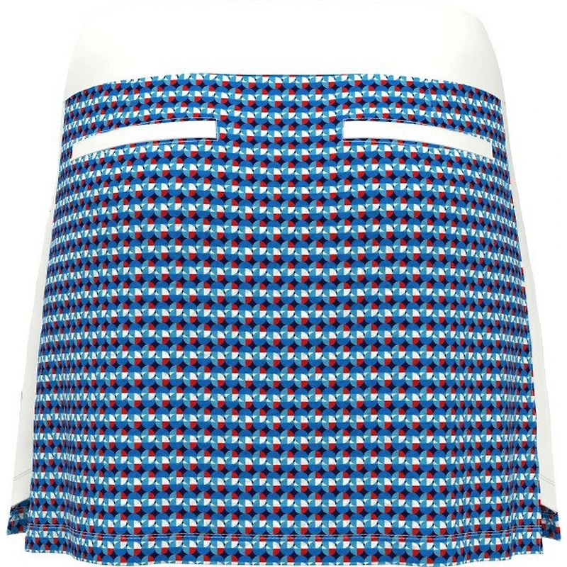 Women's Geo Print 15 Inch Skort