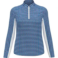 Women's Sun Protection UPF 50 Geo Print Longsleeve Top