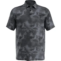Men's Tie Dye Foulard Print Short Sleeve Polo