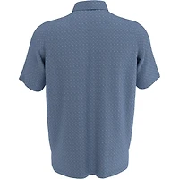 Men's All Over Chev Twill Short Sleeve Polo