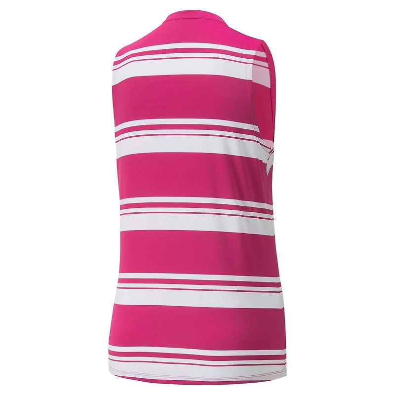 Women's Cloudspun Valley Stripe Sleeveless Polo