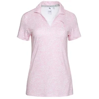 Women's Cloudspun Palmer Flowers Short Sleeve Polo
