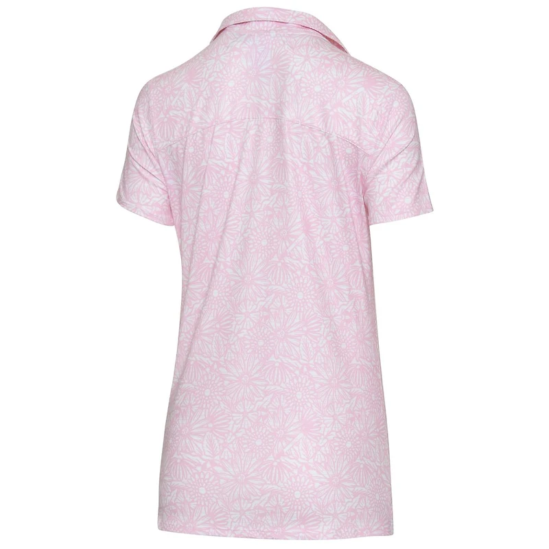 Women's Cloudspun Palmer Flowers Short Sleeve Polo