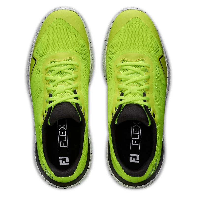 Men's Flex Citrus Glow Spikeless Golf Shoe - Green/Yellow