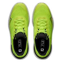 Men's Flex Citrus Glow Spikeless Golf Shoe - Green/Yellow