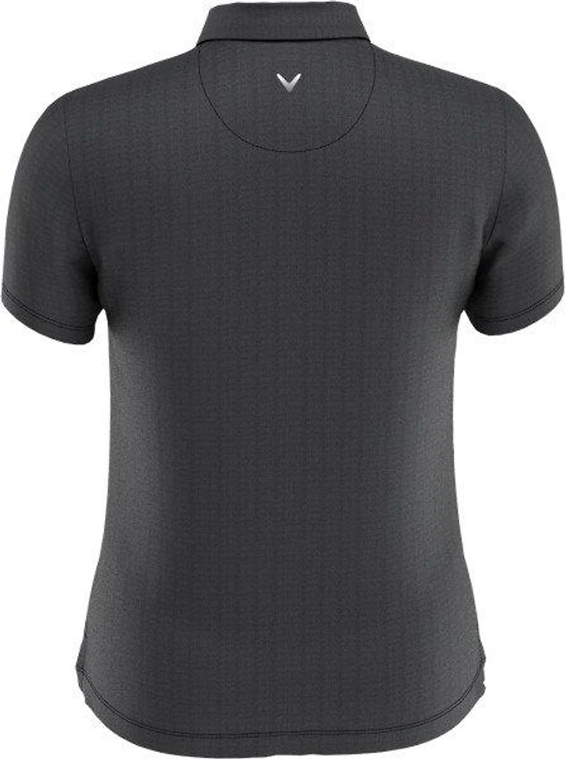 Women's Pro Spin 1/4 Zip Heather Short Sleeve Polo