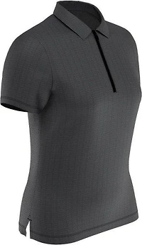 Women's Pro Spin 1/4 Zip Heather Short Sleeve Polo