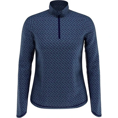 Women's Small Geo Printed Sun Protection Longsleeve Top