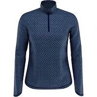 Women's Small Geo Printed Sun Protection Longsleeve Top