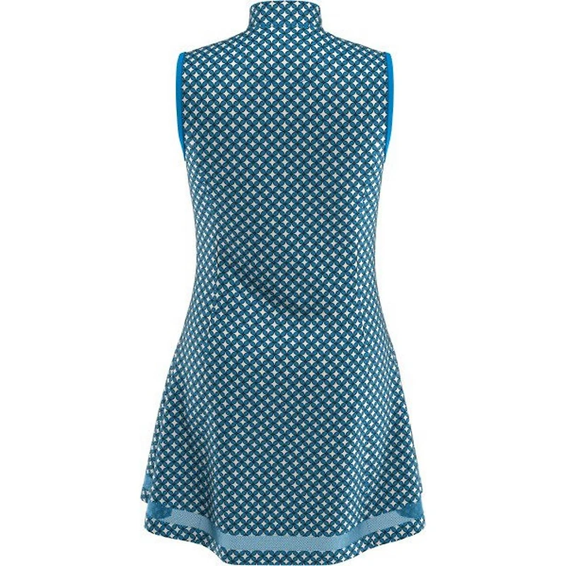 Women's Geo Printed Sleeveless Dress