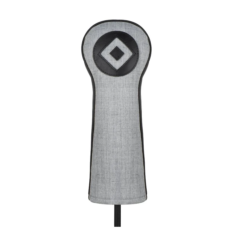 3 Panel Leather & Twill Fairway Headcover