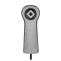3 Panel Leather & Twill Fairway Headcover