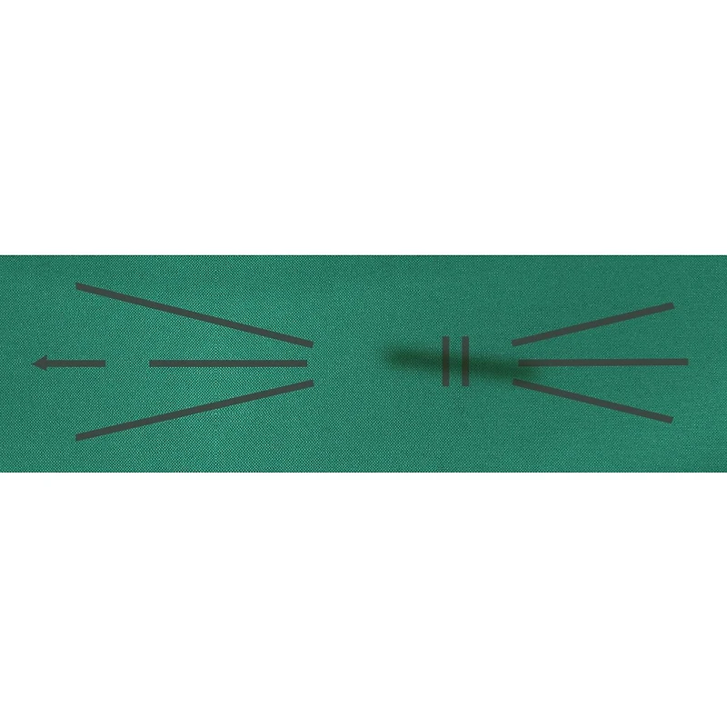 Practice Mat with Swing Path Indicator
