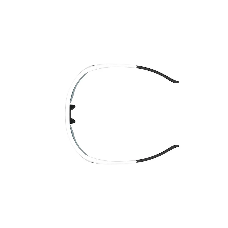 Playmaker Shiny White/TUNED Blue-Green Golf Mirror Sunglasses