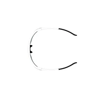 Playmaker Shiny White/TUNED Blue-Green Golf Mirror Sunglasses