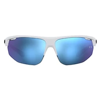 Clutch Tuned Grey-Blue Baseball Lens Sunglasses