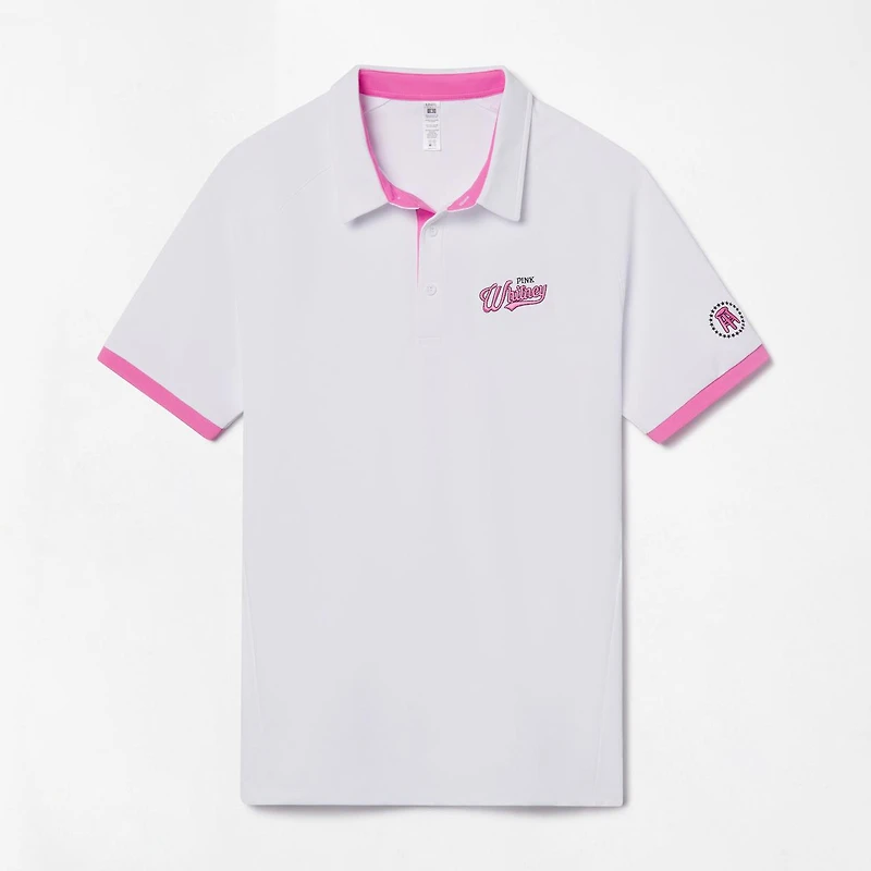 Men's Pink Whitney Tradition Short Sleeve Polo