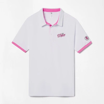 Men's Pink Whitney Tradition Short Sleeve Polo
