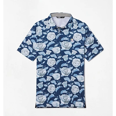 Men's Transfusion Floral Short Sleeve Polo