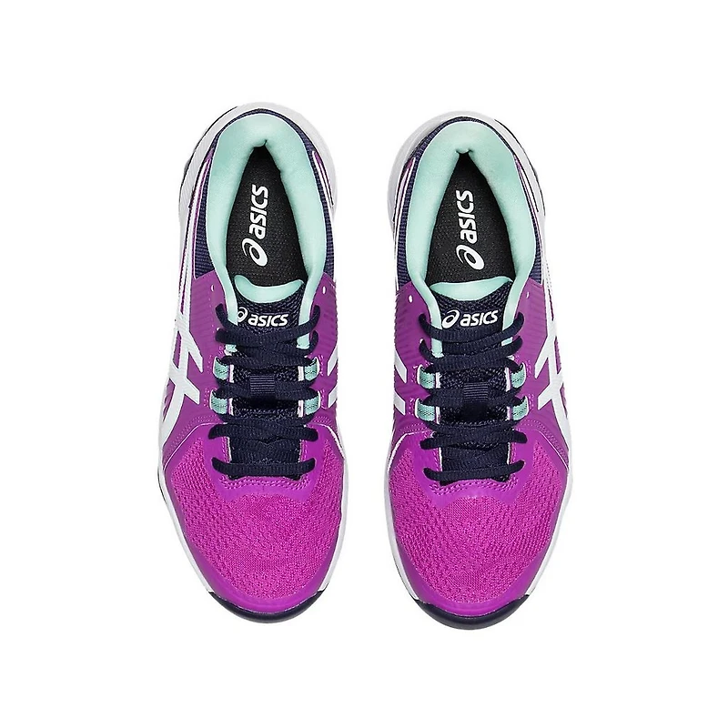 Womens Gel Glide Spikeless Golf Shoe-White/Mint