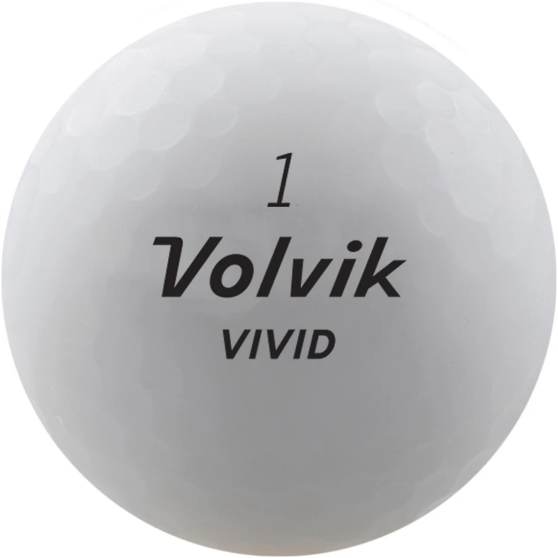 Vivid Golf Balls - White
