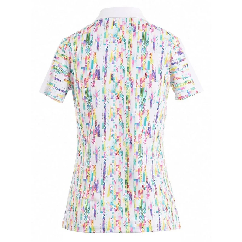 Women's Meredith Print Short Sleeve Polo