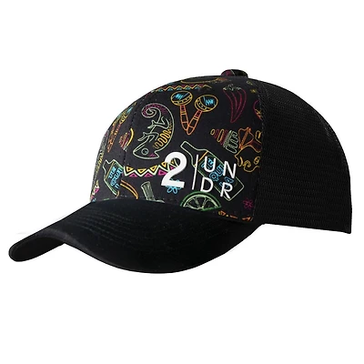 Men's Mesh Print Snapback Cap - Juarez