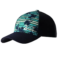 Men's Mesh Print Snapback Cap - Palms Away