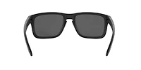 Holbrook Matte Black w/ Prizm Black Iridium Polarized Sunglasses