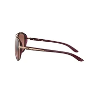 Split Time Crystal Raspberry/Rose Gold w/G40 Black Gradient Sunglasses